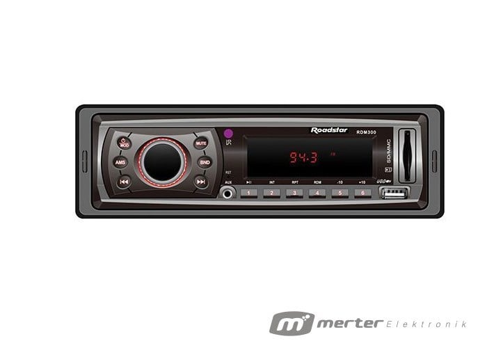 ROADSTAR RDM-300 USB/SD/FM MEKANİKSİZ TEYP