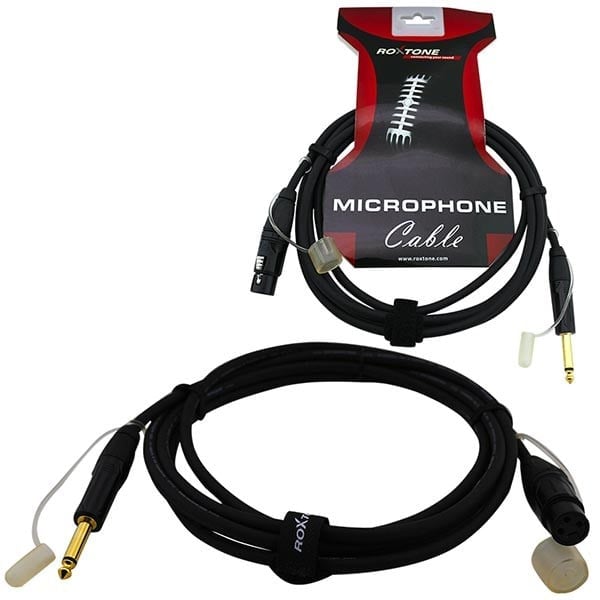 ROXTONE GMXJ210L3 6.3 MM GOLD MONO X CANON DİŞİ JACK 3 METRE KABLO