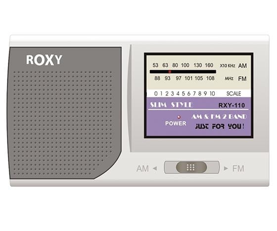 ROXY RXY-110 KULAKLIK GİRİŞLİ 2 BAND AM/FM MANUEL RADYO