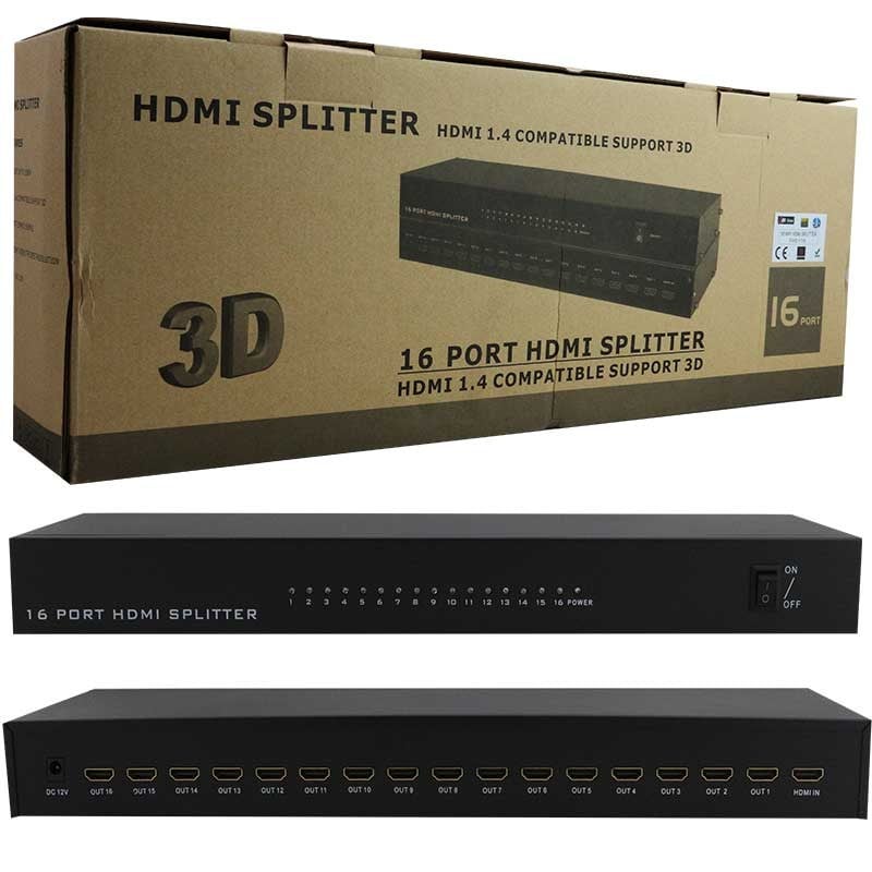 S-LINE FHDI/16 16'LI HDMI DAĞITICI