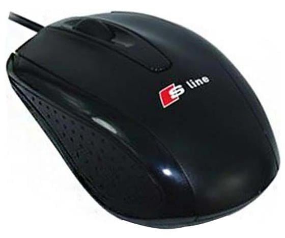 S-LINE MO-040 USB SİYAH KABLOLU OPTİK MOUSE