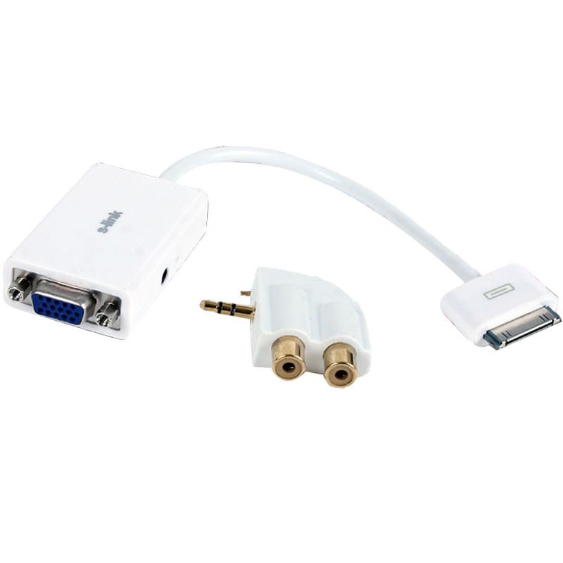 S-LINK IP-510 IPAD TO VGA + AUDIO ADAPTOR