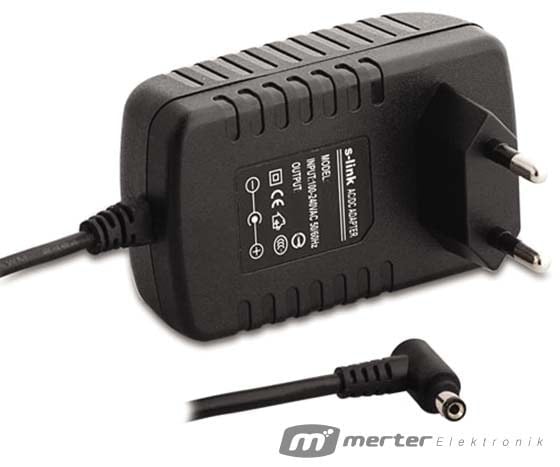 S-LINK SL-122C 15 VOLT - 1 AMPER 5.5*2.1*10MM ADAPTÖR
