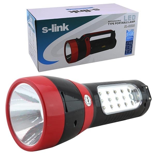 S-LINK SL-3626P 1 WATT 15 LEDLİ EL FENERİ