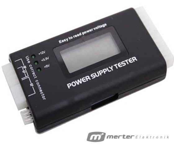 S-LINK SL-P325 LCD'Lİ POWER SUPPLY TEST ALETİ
