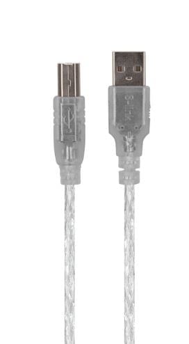 S-LINK SL-U2015 USB2.0 1.5M ŞEFFAF YAZICI KABLOSU