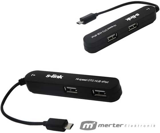 S-LINK SL-U90 USB MICRO 4 PORT HUB