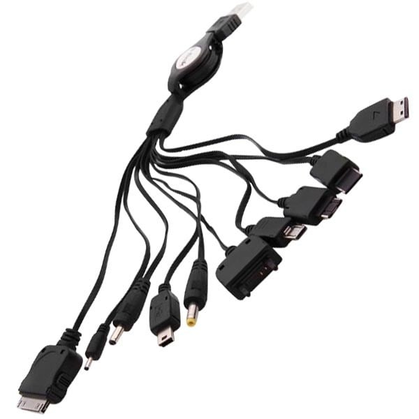 S-LINK SLX-10C 10'LU USB ÇOKLU ŞARJ KABLOSU