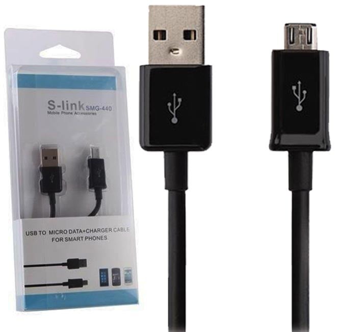 S-LINK SMG-440 MICRO USB 5 PIN TELEFON TABLET DATA ŞARJ KABLOSU