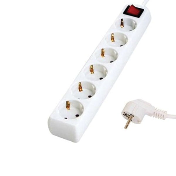 S-LINK SPG8-6-30 6'LI 3 METRE KABLOLU AKIM KORUMALI PRİZ