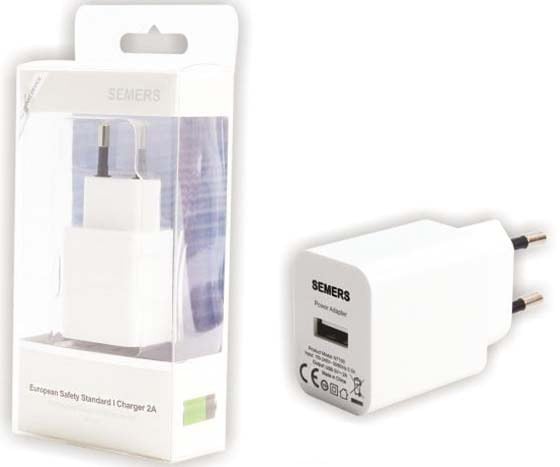 SEMERS 5 VOLT 2 AMPER SMART CEP TELEFON BAŞLIK ŞARJ CİHAZI