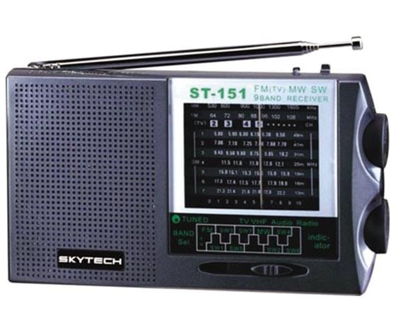 SKYTECH ST-151 9 BANT DİJİTAL DÜNYA RADYO