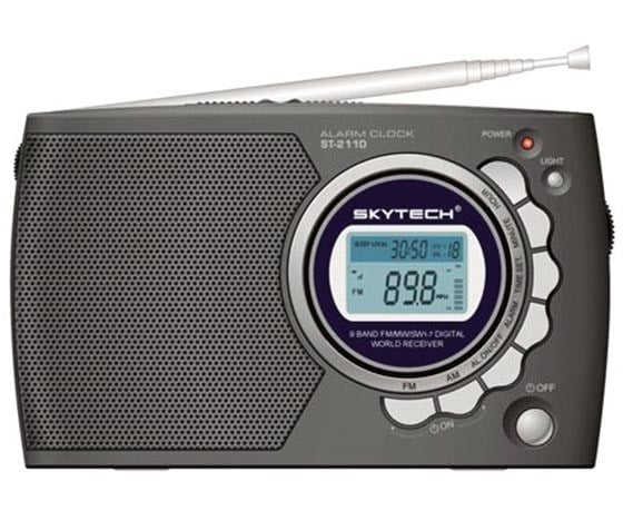 SKYTECH ST-211D 9 BANT DİJİTAL DÜNYA RADYO