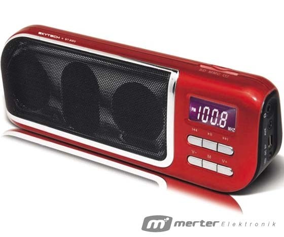 SKYTECH ST-220 MÜZİK KUTUSU (FM+USB+SD+MMC)