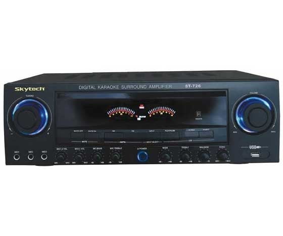 SKYTECH ST-726 5.1 DESTEKLİ USB+FM RADYOLU ANFİ