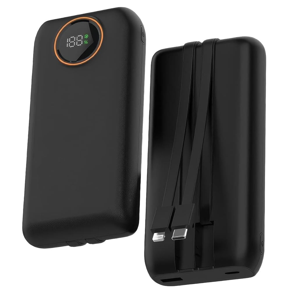 SNAPRON SNP-3013 22.5W PD 20.000MAH DAHİLİ KABLOLU VE HIZLI ŞARJLI POWERBANK
