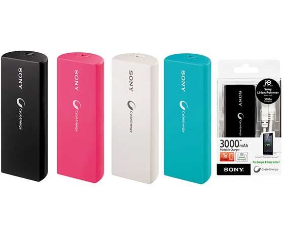 SONY CP-V3AB 3000 MAH MICRO USB POWERBANK SİYAH