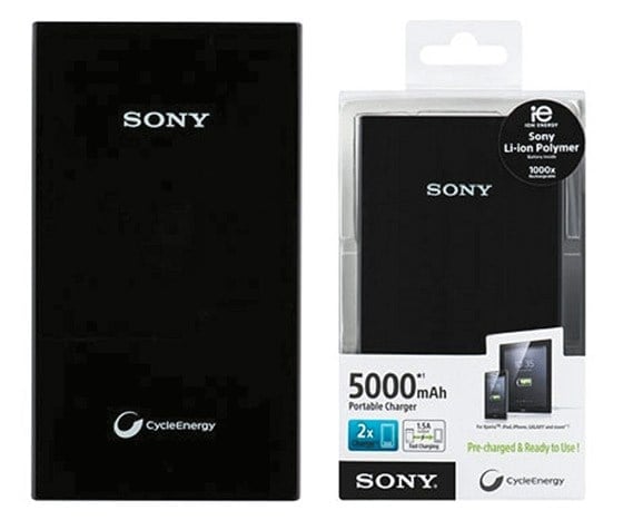 SONY CP-V5B 5000 MAH SİYAH POWERBANK
