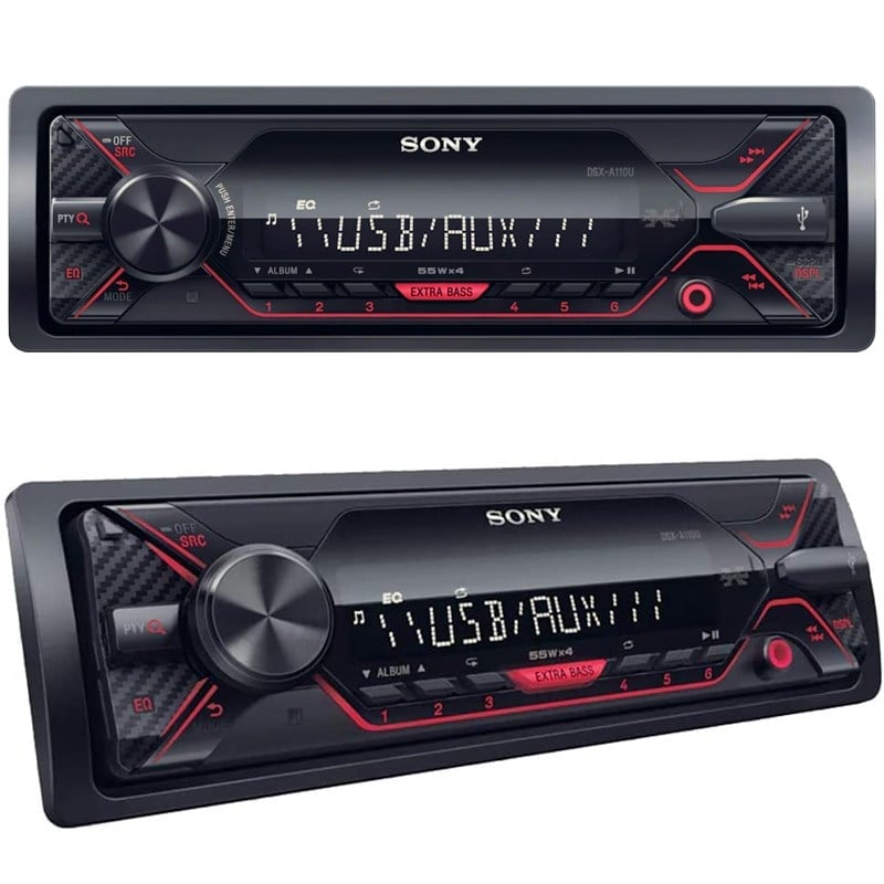 SONY DSX-A110U USB/SD/FM MEKANİKSİZ OTO TEYP 4X55 WATT