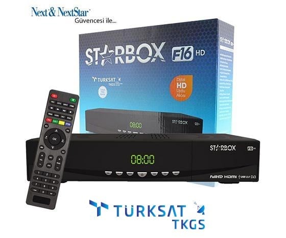 STARBOX F16 TKGS'Lİ FULL HD UYDU ALICISI (NEXT NEXTSTAR)