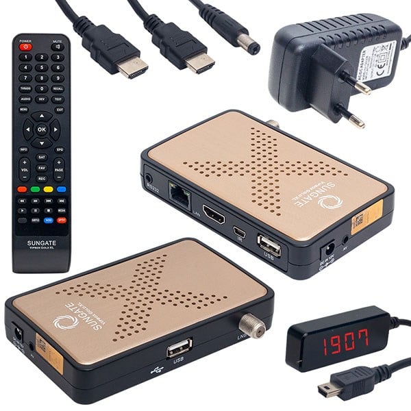 SUNGATE VIPBOX GOLD XL IP TV FULL HD MINI UYDU ALICISI (1 YIL SERVER HEDİYELİ)