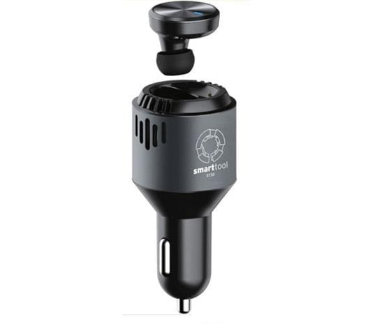 SUNNY SMARTTOOL S30 HIZLI ARAÇ ŞARJI + BLUETOOTH KULAKLIK + ARAÇ İÇİ HAVA TEMİZLEME