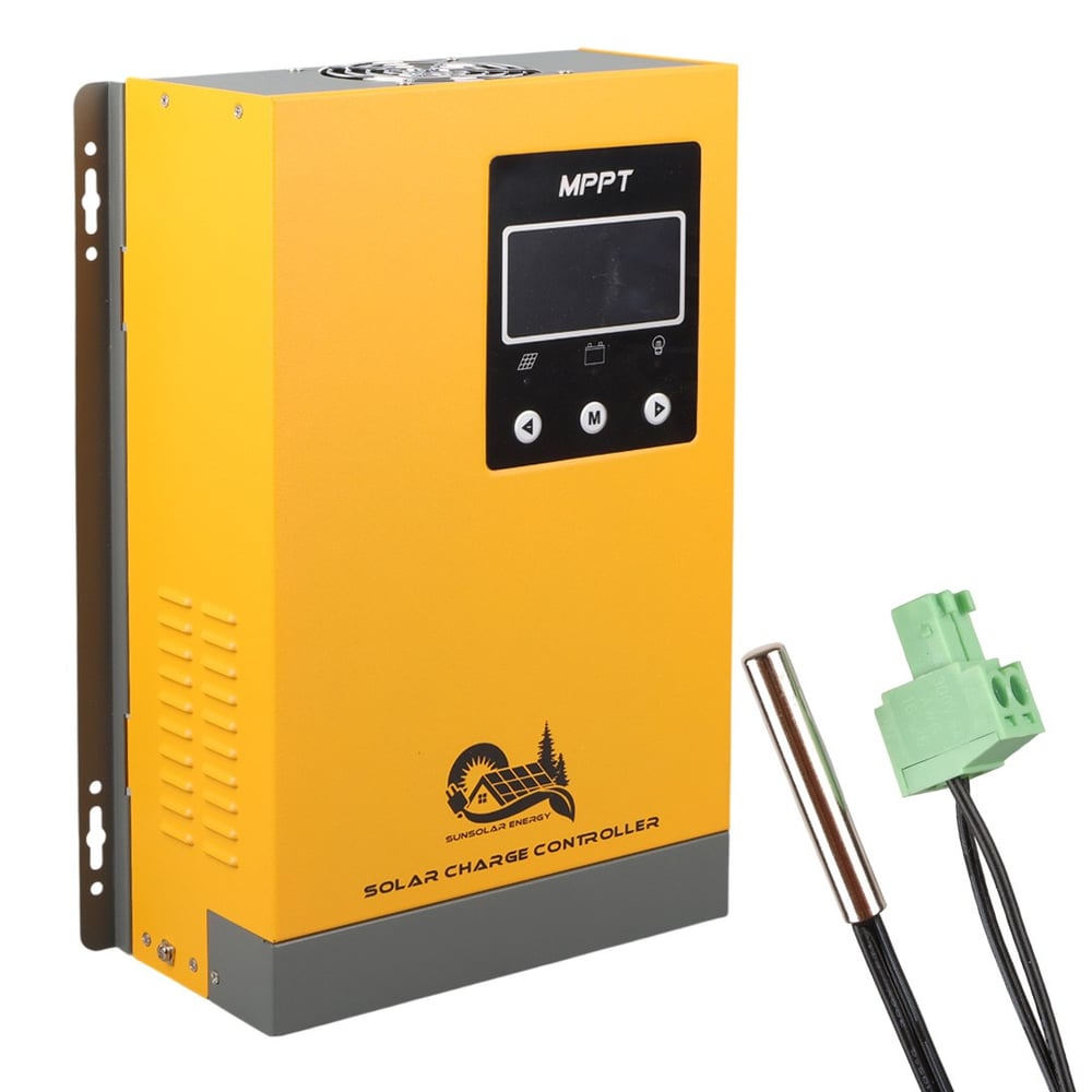 SUNSOLAR MPK100 MPPT SOLAR ŞARJ KONTROL CİHAZI 100A (12V/24V/36V/48V OTOMATİK) 150V MAKSİMUM PV LCD EKRANLI RS485 PORTLU