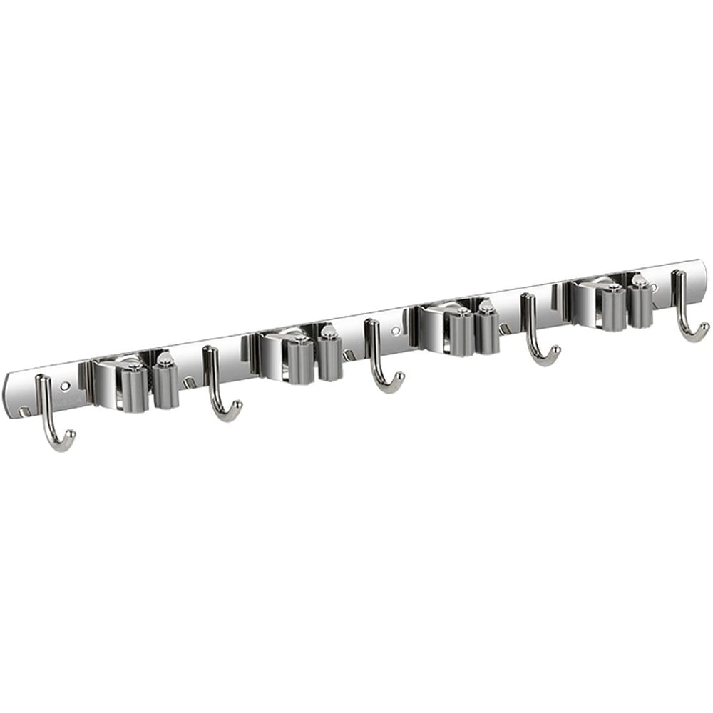 SUNUP SN-26352 ALTI KANCALI BEŞ KLİPSLİ PASPAS-SÜPÜRGE TUTUCU - ASKILIK