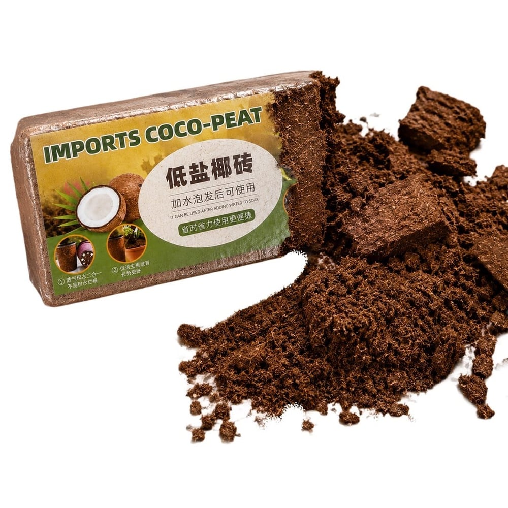 Sunup SN-25680 Organik Coco-Peat (Hindistan Cevizi Lifi) Doğal Toprak Düzenleyici
