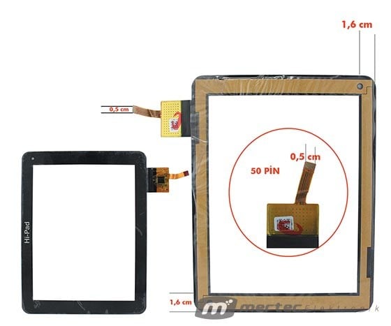 TABLET DOKUNMATİK EKRAN (DPT 300 N3708)  8 '' PROBOOK-HIPAD