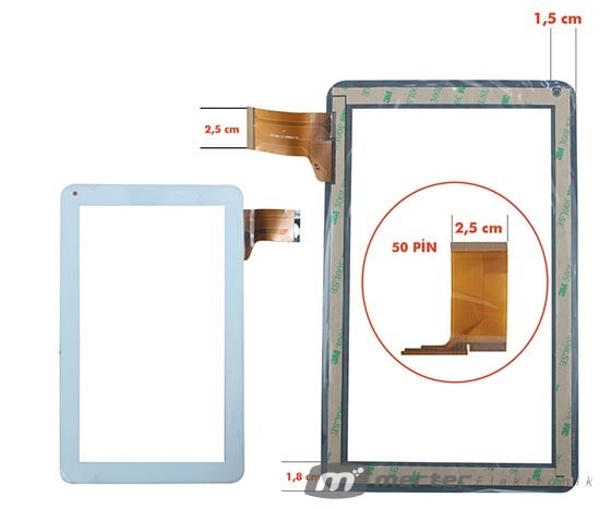 TABLET DOKUNMATİK EKRAN (FPC-TP090021)  9 '' EZCOOL Z2/Z3