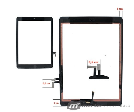 TABLET DOKUNMATİK EKRAN (İPAD 5 BLACK) 9.7'' APPLE