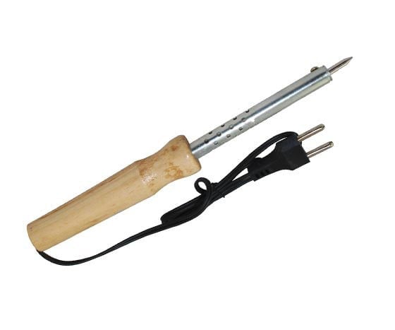 TECHNOMAX TM-9108 PROFESYONEL 40 WATT FİŞİ TOPRAKLI TAHTA SAPLI KALEM HAVYA