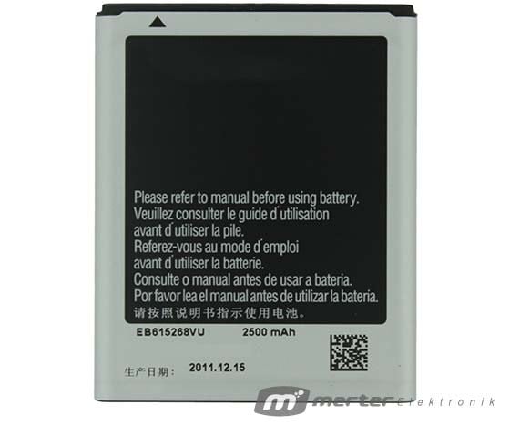 TELEFON BATARYASI ORJİNAL SAMSUNG NOTE1 N7000 MRTPHN10