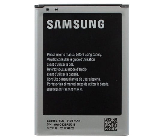 TELEFON BATARYASI ORJİNAL SAMSUNG NOTE2 N7100 MRTPHN9
