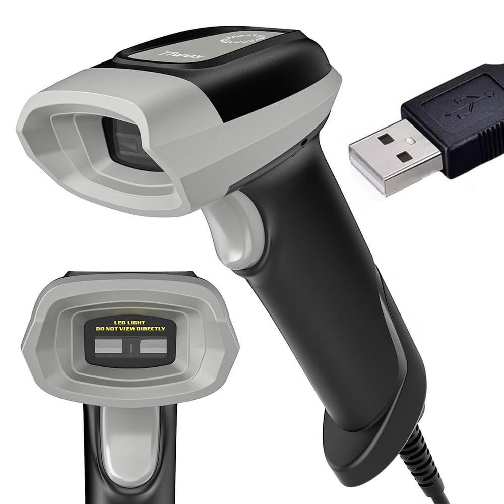 TİWOX VS-331 USB 1D CCD EL TİPİ USB KABLOLU BARKOD OKUYUCU