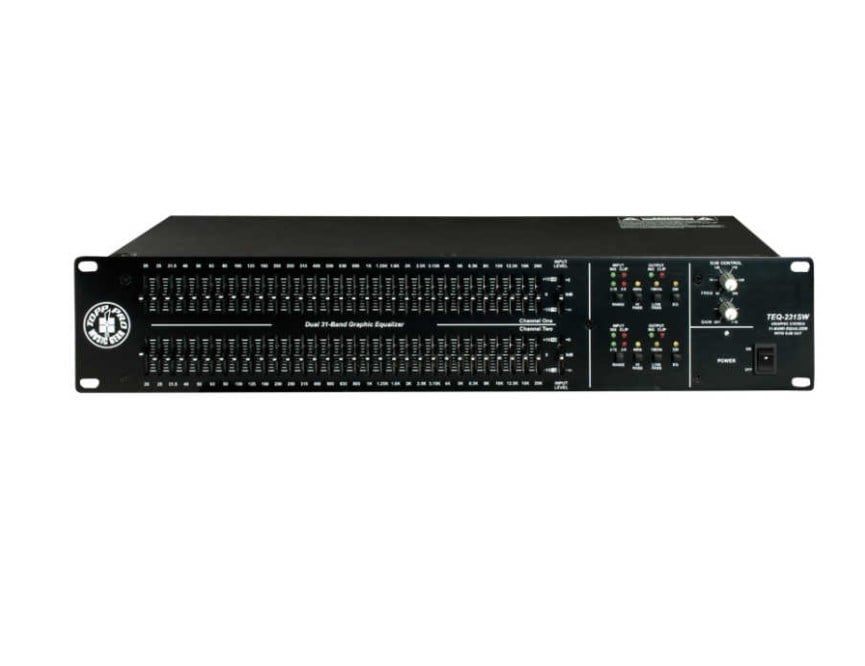 TOPP PRO TEQ-231SW 2X31 BAND GRAFİK EKOLAYZER