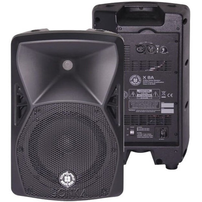 TOPP PRO X8A 240 WATT 8'' 2 YOLLU AKTİF KABİN HOPARLÖR