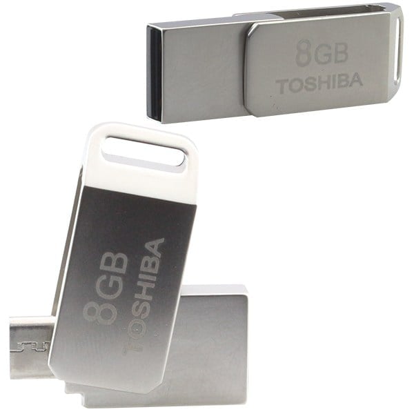 TOSHIBA 8 GB MICRO USB OTG'Lİ FLASH BELLEK