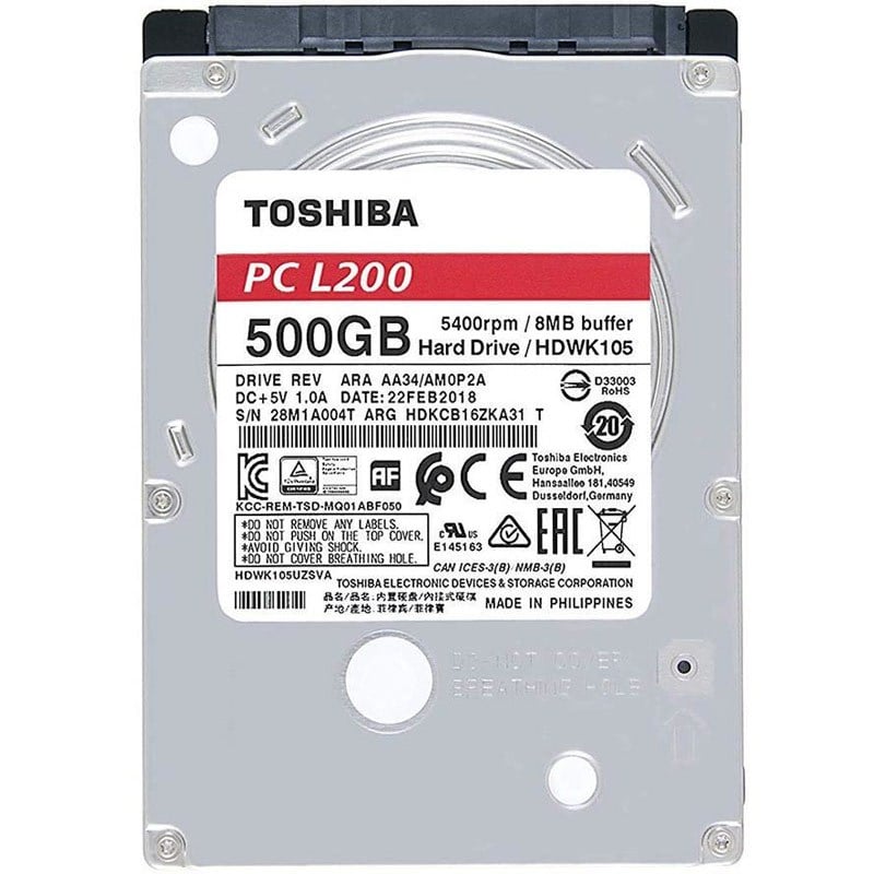 TOSHIBA HDWK105UZSVA 500 GB 2.5