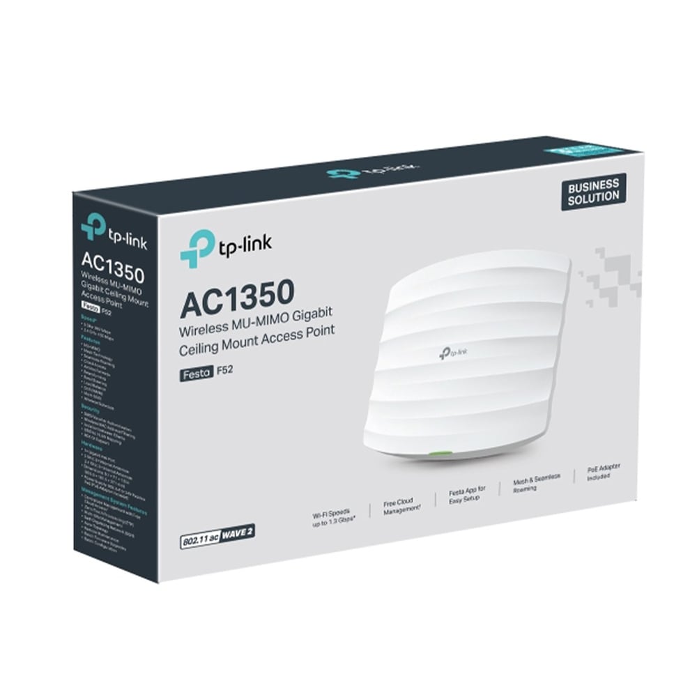 TP-LINK AC1350 FESTA F52 TAVAN TIPI KABLOSUZ ACCESS POINT