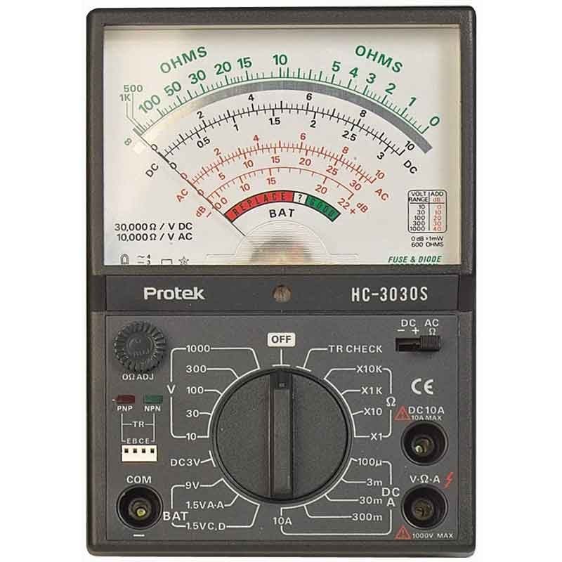 TT TECHNIC HC-3030 ANALOG MULTİMETRE ÖLÇÜ ALETİ