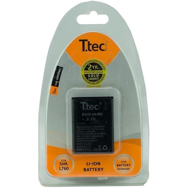 TTEC 2BT7343 SAMSUNG L760 TELEFON BATARYASI