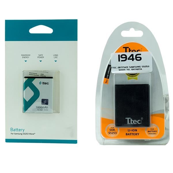 TTEC 2BT7349 SAMSUNG S5253 WAVE TELEFON BATARYASI