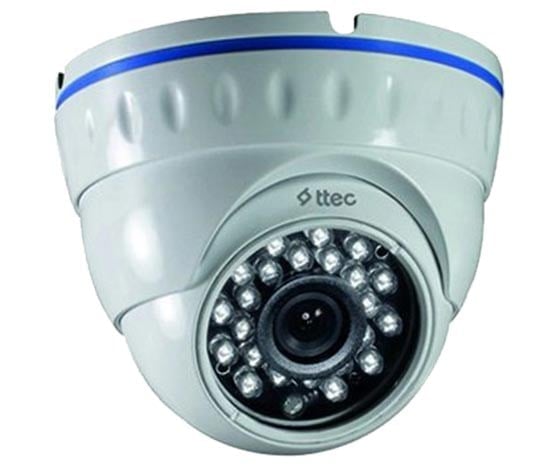 TTEC CAM-IDM101-SN 500 TVL 3.6 MM LENS DOME KAMERA
