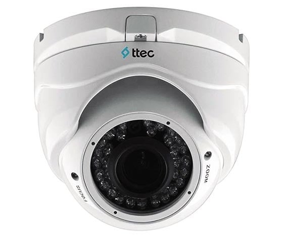 TTEC CAM-IDM1020V 2.4MP 2.8-12MM 36 LED AHD DOME KAMERA
