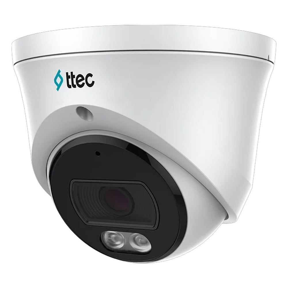 TTEC IPDP-4330M-WMS/SL 4MP 2.8MM SABİT SPOT IŞIKLI LENSLİ MİKROFONLU IP DOME KAMERA