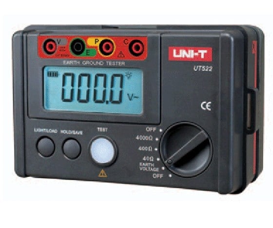 UNIT UT-522 DİJİTAL TOPRAK MEGERİ