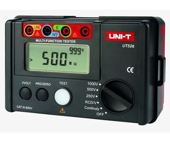 UNIT UT-526 TOPRAK VE İZOLASYON MEGERİ