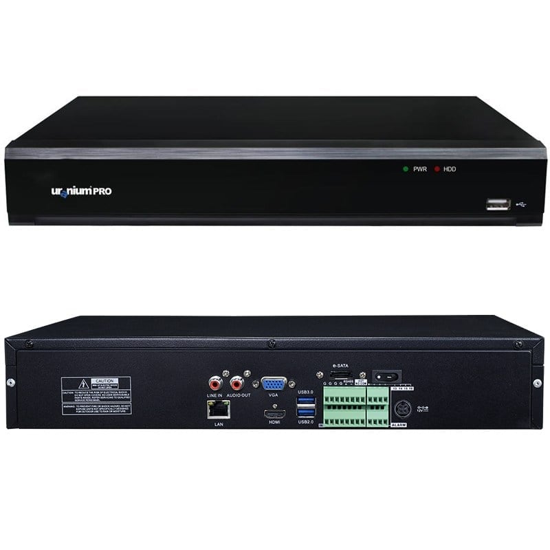 URANIUM PRO UP-NVR-4K32324 8MP ALARM 4XSATA 32 KANAL NVR KAYIT CİHAZI